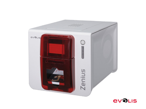 [카드프린터]  EVOLIS  Zenius<br>카드전사 단면프린터 - 단면전용(옵션)